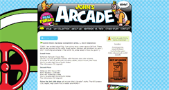 Desktop Screenshot of johnsarcade.com
